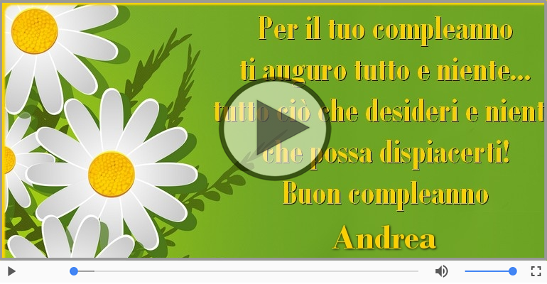 Happy Birthday Andrea Buon Compleanno Andrea Happy Birthday Piano Cartoline Musicali Di Compleanno Cartolinemusicali Com